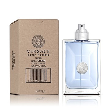 Versace 凡賽斯 經典男性淡香水 100ML TESTER 環保包裝 無蓋