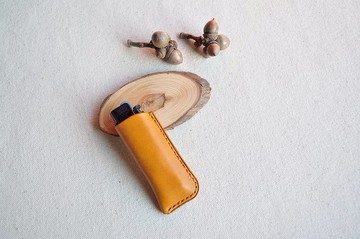 打火機皮套-銘黃