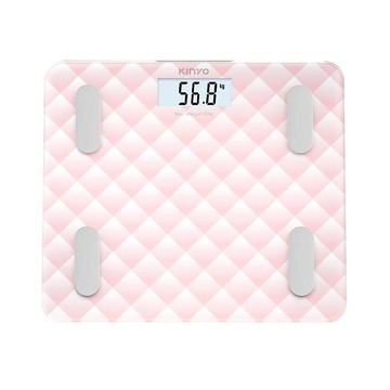 Kinyo 藍牙健康管理體重計 300*265*22mm 1.35kg  DS-6592  1個  粉嫩