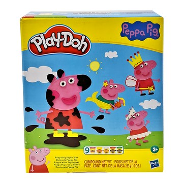 Hasbro 孩之寶 Play-Doh 培樂多 Peppa Pig 粉紅豬小妹變裝秀遊戲組  Multicolor  1組  283g
