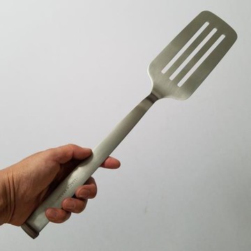 出口北歐芬蘭奢侈品牌高檔316不銹鋼鍋鏟大煎鏟BBQ燒烤鏟餐具廚具