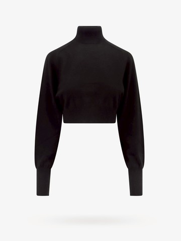 Crop fit virgin wool sweater - SPORTMAX - gender_Woman