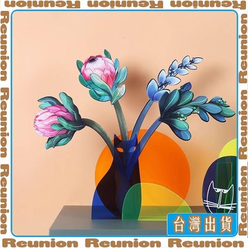 🏠臺灣出貨🏠Reunion✔紙花香氛卡紙藝花束植物香薰噴霧花朵小衆北歐手繪軟裝擺件擴香卡