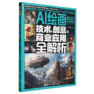 AI繪畫(技術創意與商業應用全解析)丨天龍圖書簡體字專賣店丨9787122384980 (tl2506)