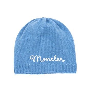 Moncler Enfant Kids 寶寶藍 Moncler logo 毛帽