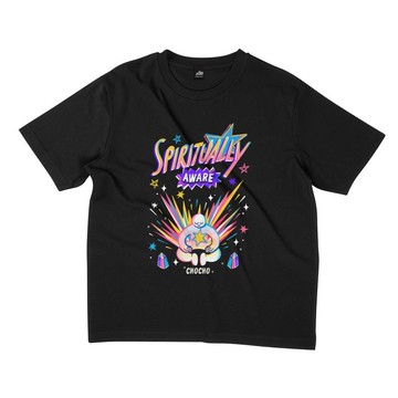 靈魂意識 - 寬版落肩 - 黑