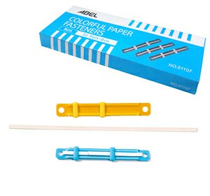 ABEL 力大牌 8cm 塑膠原子夾 50組入 01107