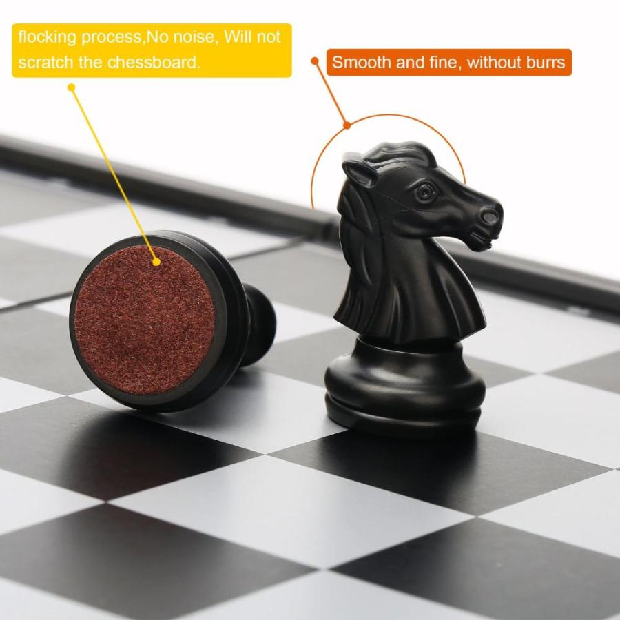 QuadPro magnetic Travel chess set With folding chess board Educational toys