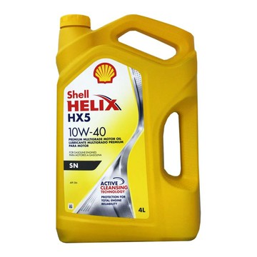 SHELL HELIX HX5 10W40 SN 機油 4L【299免運領券再享折扣】