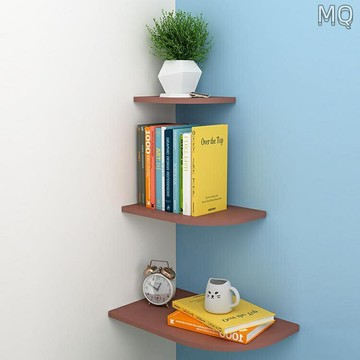 全新 #牆角壁掛架 #轉角置物架 牆角隔板衛生間牆上置物架免打孔臥室掛牆壁掛層板轉角牆面書架子