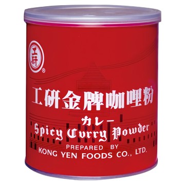 工研 金牌咖哩粉  400g  1罐