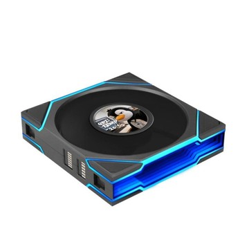 LIAN LI UNI FAN TL LCD FLEX 120 黑 單入 反向ARGB風扇(12RTLLCD1F1B)