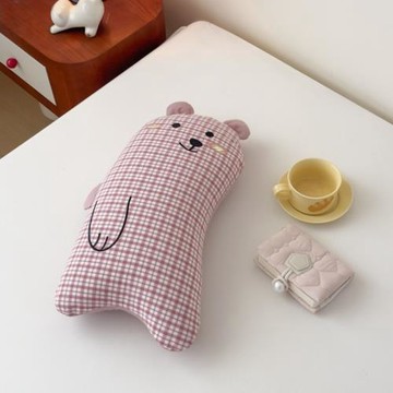 幼兒春夏定型枕抱抱熊通用寶寶兒童枕新款可退棉可拆洗水洗蕎麥枕