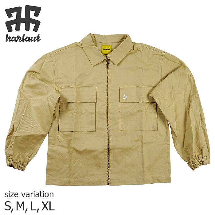 HARLAUT CARGO JACKET CREAM ハーロウ カーゴ ジャケット