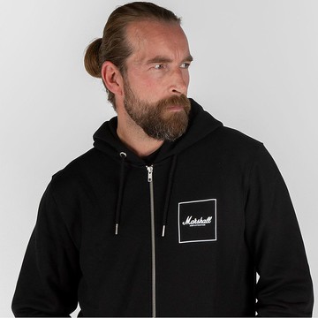 Square Logo Hoodie 拉鍊連帽外套