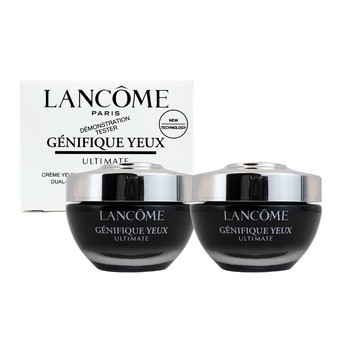 LANCOME蘭蔻 超極限肌因撫紋眼霜(20ml)X2 白盒TESTER版