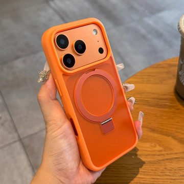 高級感支架磁吸手機殼 適用iphone17promax手機殼16 15 14 13全包防摔手機殼