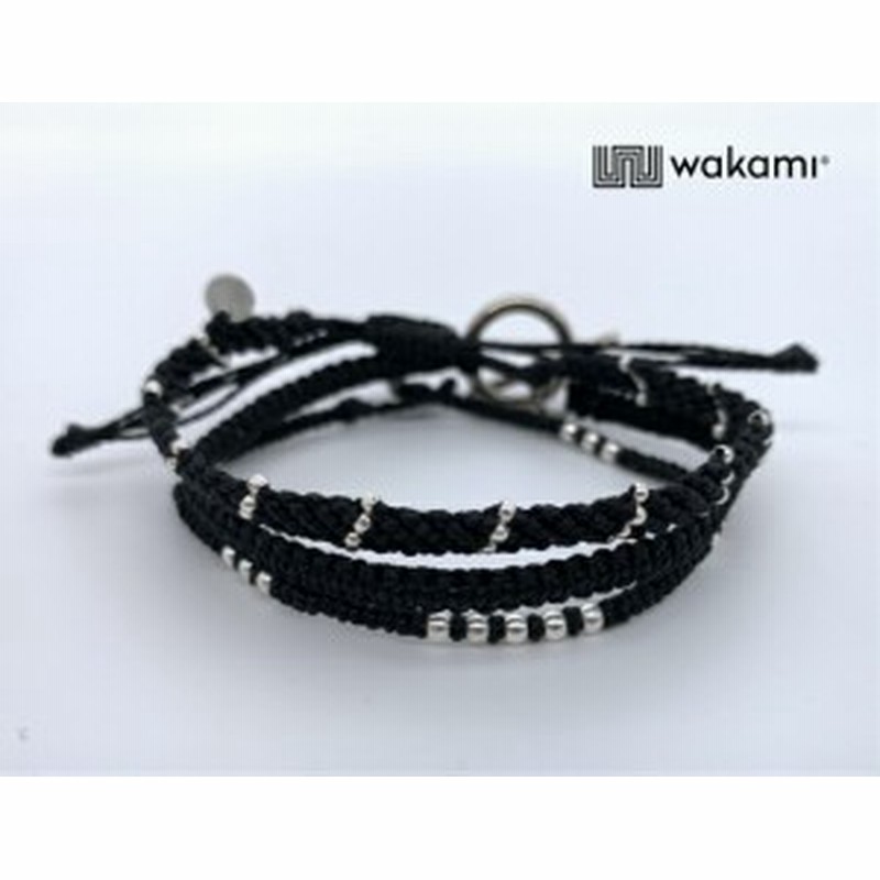 Wakami ワカミ ブレスレット 3 Strand Stone Bracelet Waan2111 Blk ブラック 3ストランド ユニセックス メンズ レディース アクセサ 通販 Lineポイント最大4 0 Get Lineショッピング
