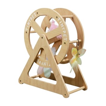 TINYPET 小芥 喵來運轉 貓玩具 摩天輪 1.1kg 竹木  1組