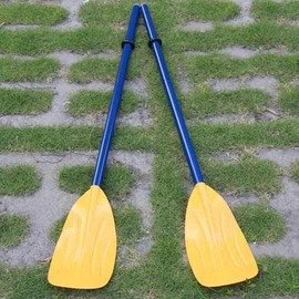 【塑膠船槳-PVC-114cm-1對/組】Manner塑膠船槳 充氣船 橡皮艇槳 動力塑膠槳 手動划船槳-76033