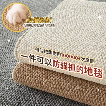 防貓抓地墊🐱仿劍麻防貓抓地墊 日式地墊 耐磨地墊 防貓抓地墊 仿劍麻地墊 地墊 加厚地毯 大地毯 貓抓地毯 復古地毯