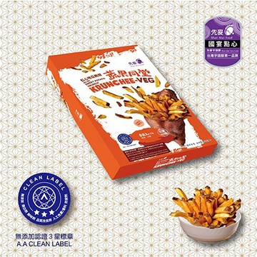 【先麥】紅心地瓜脆條 8包/盒【精裝盒】