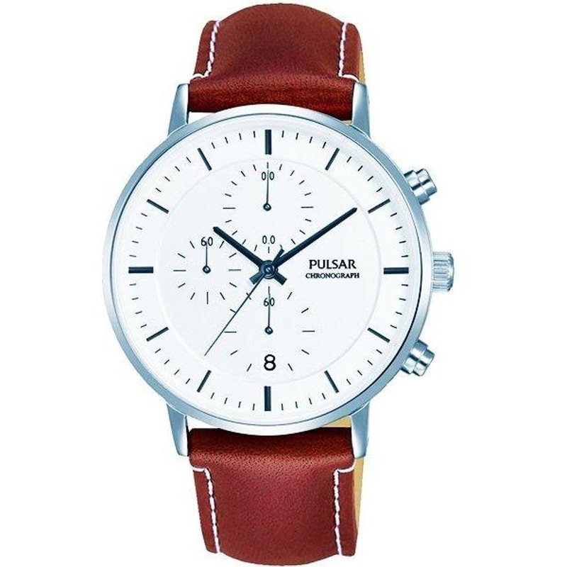 【超美品】SEIKO PULSAR(パルサー) ビッグフェイス　ブルー　稼働中 PULSAR セイコー SEIKO パルサー ソーラークロノグラフ腕時計