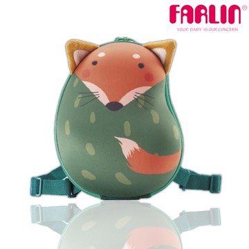 台灣製造【Farlin】sina&mina 3D可愛動物造型小童後背包-小酪狸
