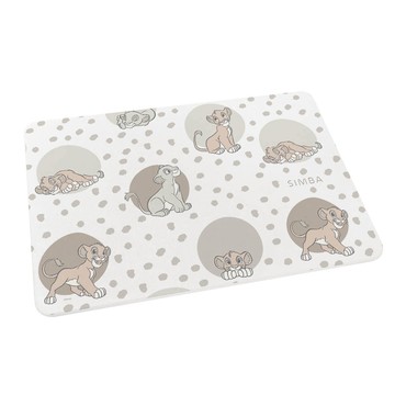 台灣製造 正版授權 迪士尼 珪藻土吸水地墊-點點辛巴60*40*0.9cm_廠商直送