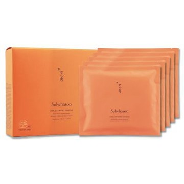 (即期品)Sulwhasoo 雪花秀 滋陰蔘回彈霜面膜-盒裝（18g x 5 sheets）(效期至2026年12月)