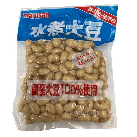 マルサンアイ　国内産水煮大豆＜150g＞20個