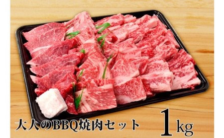 オリーブ牛 大人の BBQ セット1kg