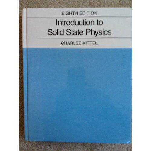 Introduction to Solid State Physics