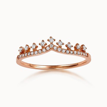 戒指 14K 金耀皇冠 Sunlight