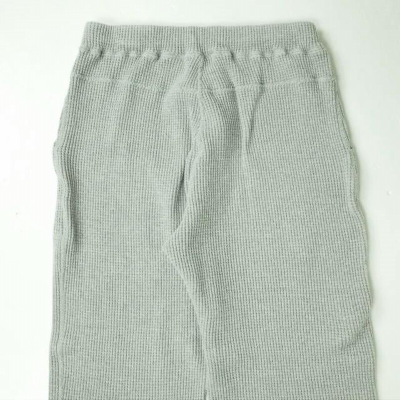 PHEENY フィーニー 日本製 Big waffle flare pants ビッグワッフル 