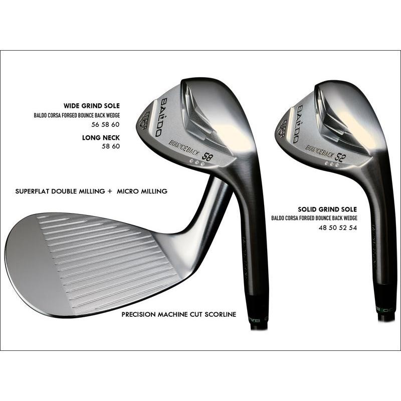 バルド BALDO CORSA FORGED BOUNCE BACK WEDGE ツアーサテン 58 ...