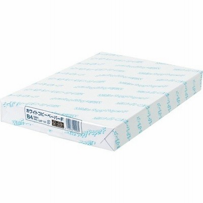 日本紙パルプ商事　ホワイトコピーペーパーＦ　Ｂ４　ＰＰＣＷＣＰＦＢ４　１冊（５００枚）