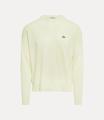 Vivienne Westwood Alex Round Neck Sweater Veg Dye Org. Mako' Pistachio S Men