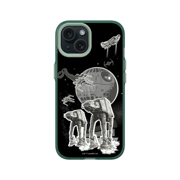 iPhone 15 Clear 憂墨綠 - 迪士尼-星際大戰 Star Wars - 星際大戰 – 霍斯戰役