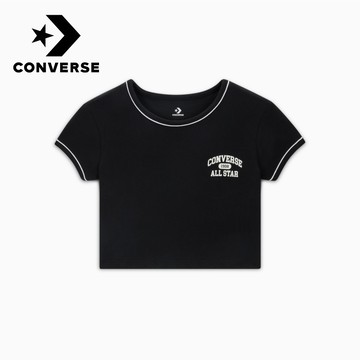 【Converse官方旗艦店】短袖上衣_女性_10026775-A03