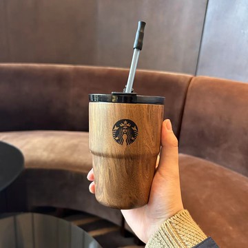 星巴克杯子正品星動保溫杯不銹鋼水杯咖啡杯車載杯隨手杯