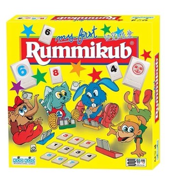 『高雄龐奇桌遊』 拉密兒童版 Rummikub My First 正版桌上遊戲專賣店