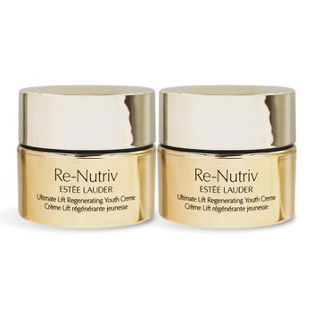 ESTEE LAUDER 雅詩蘭黛 白金級極萃賦活花秘乳霜(15ml)X2