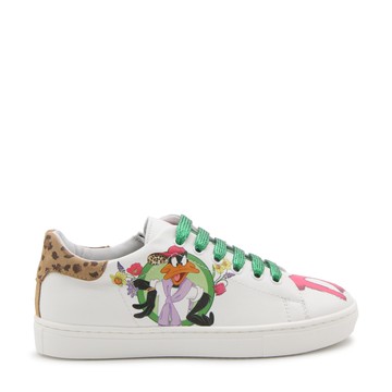 Monnalisa - White And Multicolor Sneakers