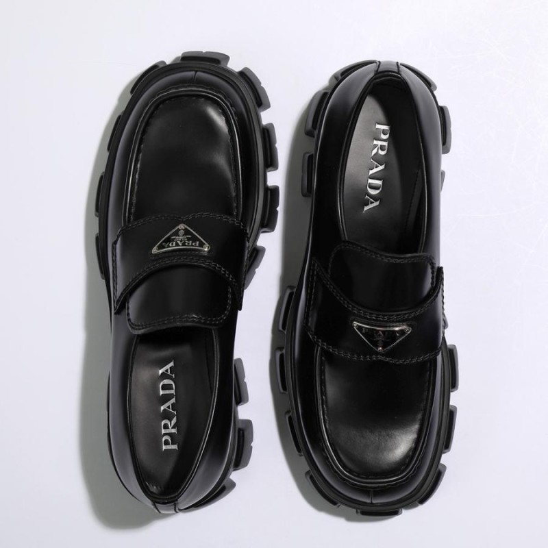 PRADA プラダ ローファー 2DE129 B4L F0002 メンズ モノリス 