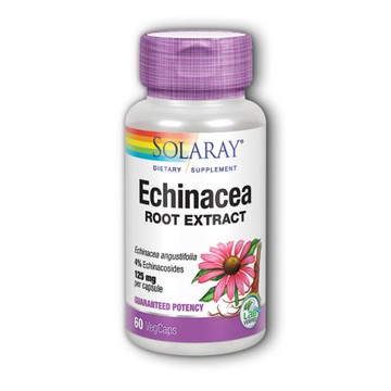 Echinacea Root Extract 60 Caps by Solaray