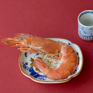 日本 amabro 有田燒豆皿 牡丹草