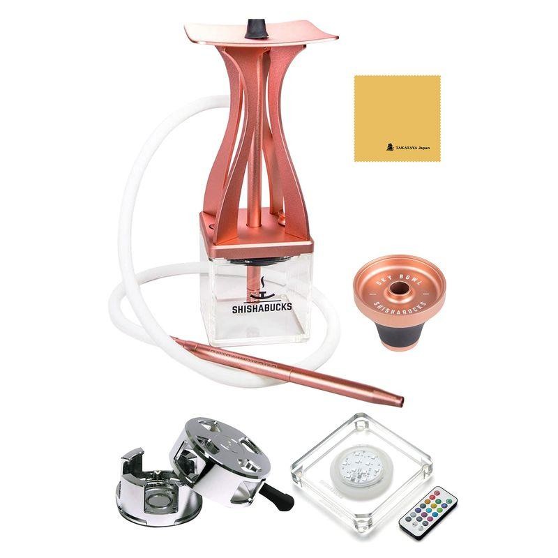 230】シーシャ 水タバコ Shishabucks クラウドミニレッドブラック