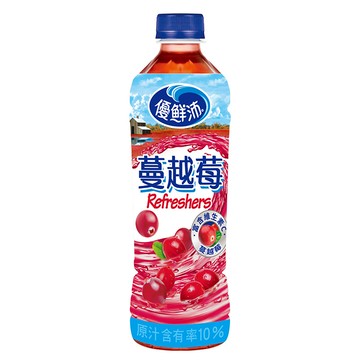 優鮮沛蔓越莓綜合果汁Pet500ml