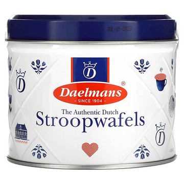 Daelmans, Stroopwafels，禮品罐，焦糖，8 塊華夫餅，8.11 盎司（230 克）